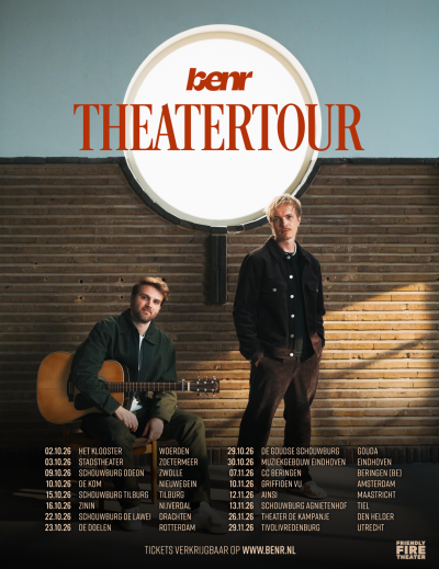 Theater tourposter (klein)
